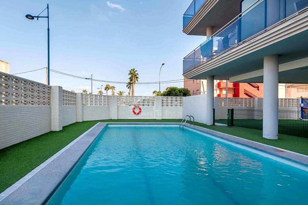 ÁTICO AQUA PEÑÍSCOLA, 1ª Linea de Playa, Parking y Piscina Apartamento Exterior foto