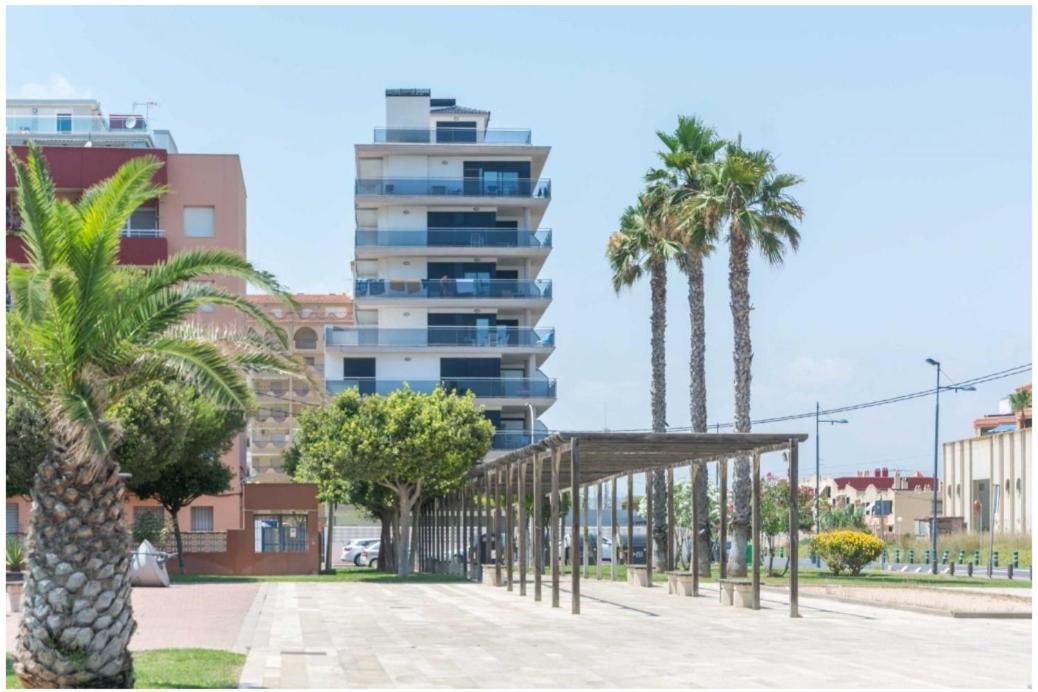 ÁTICO AQUA PEÑÍSCOLA, 1ª Linea de Playa, Parking y Piscina Apartamento Exterior foto