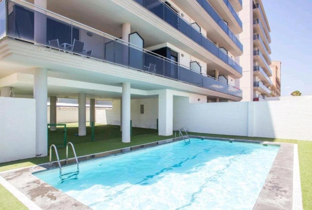 ÁTICO AQUA PEÑÍSCOLA, 1ª Linea de Playa, Parking y Piscina Apartamento Exterior foto