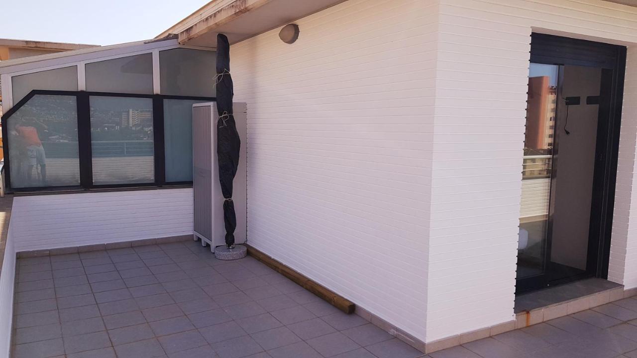 ÁTICO AQUA PEÑÍSCOLA, 1ª Linea de Playa, Parking y Piscina Apartamento Exterior foto