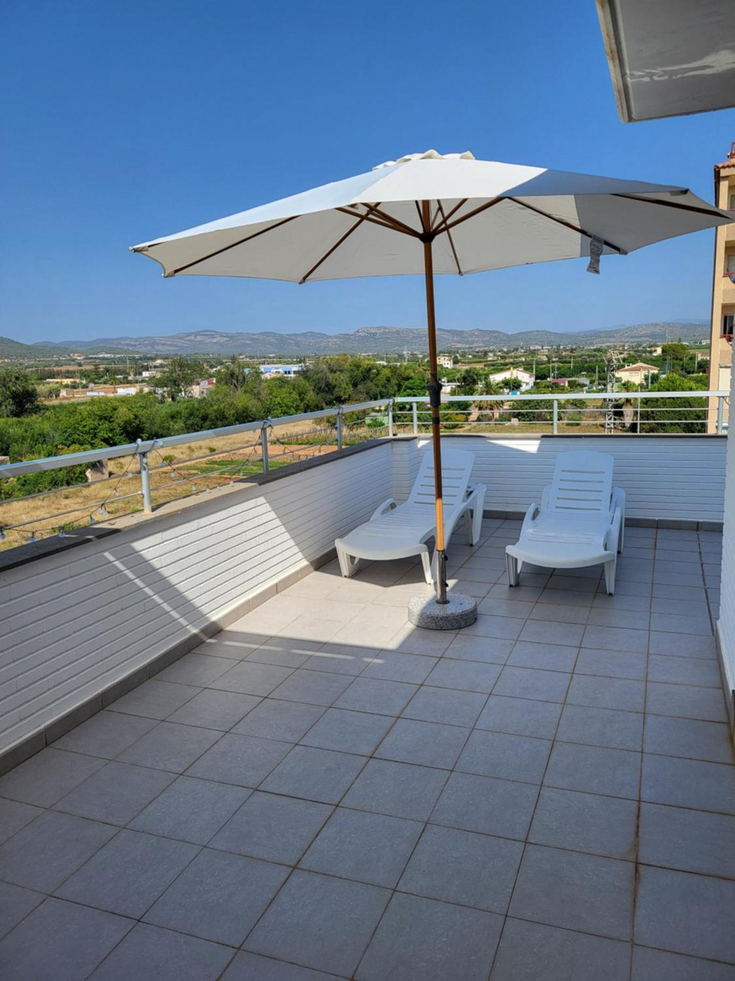 ÁTICO AQUA PEÑÍSCOLA, 1ª Linea de Playa, Parking y Piscina Apartamento Exterior foto